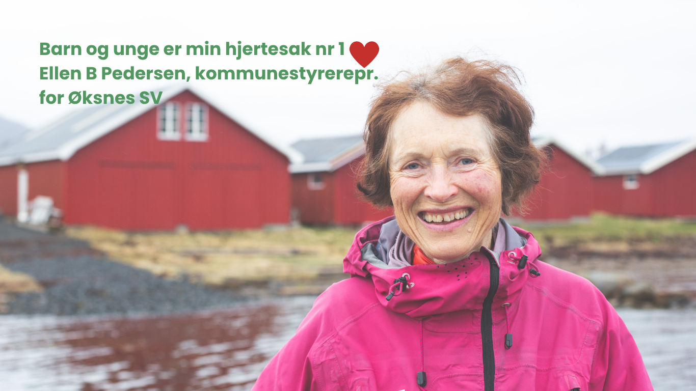 Ellen B. Pedersen kommunestyremedlem Øksnes SV